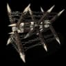 Barbed Wooden Barricade
