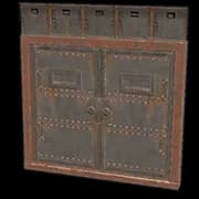 Armored Double Door